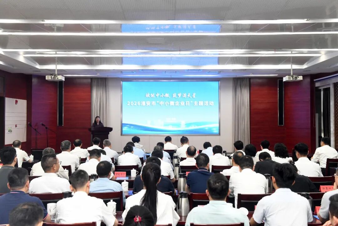 赋能中小微 筑梦满天星——2026淮安市“中小微企业日”...