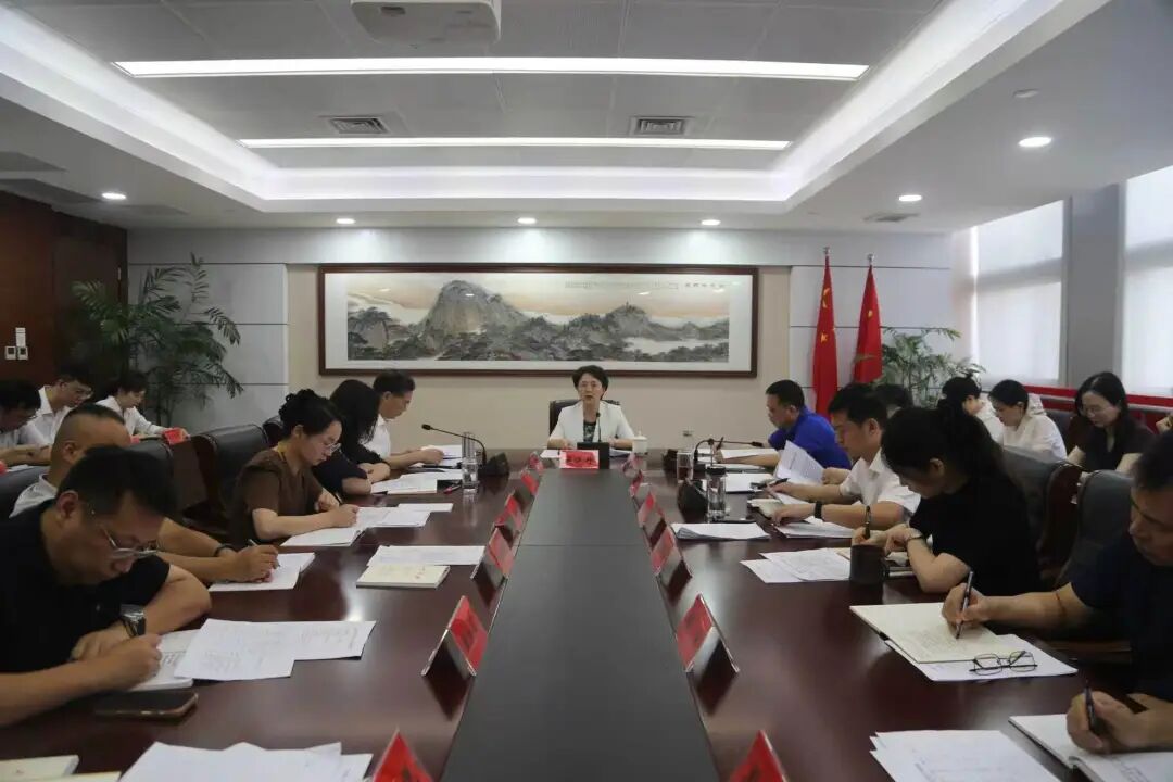 市委统战部召开理论学习中心组学习会议暨工作例会